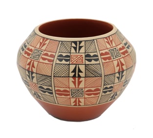 Christine Tosa (Born 1950) Native American, Jemez Pueblo Pottery Vase