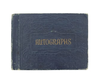 Vintage Autograph Book