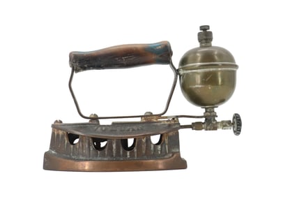 Vintage Portable Gas-Powered Iron
