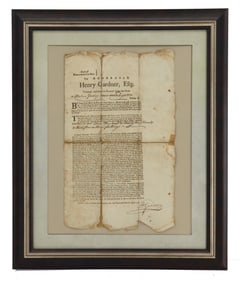 Rare American Revolutionary War Document