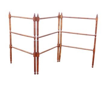 Folding Wooden Towel Horse