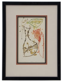 Kenji Ushika (Born 1922) Japanese, Print
