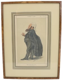 Sir Leslie Matthew Ward (1851-1922) British, Original Vanity Fair Lithograph