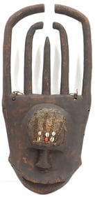African Bambara Ntomo Tribal Initiation Mask