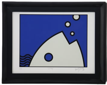 Jorge Blanco (Born 1945) American, Serigraph