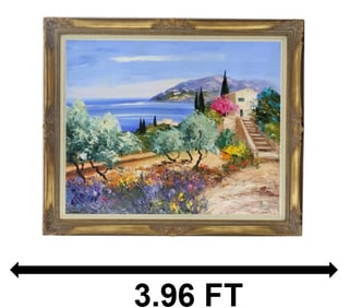 Louis Magre (Born 1955) French, Oil on Canvas