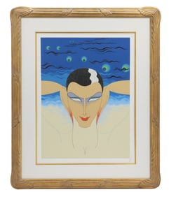Erte (1892-1990) Russian/French, Signed and Numbered Serigraph