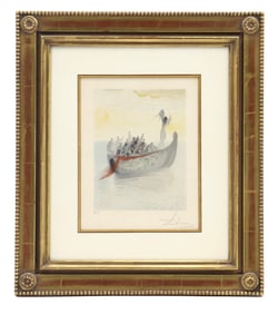 Salvador Dalí (1904-1989) Spanish, Color Wood Engraving