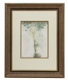 Salvador Dali (1904-1989) Spanish, Rare Signed and Numbered Lithograph