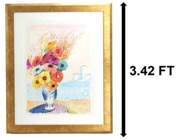 Charles Levier (1920–2003) French/American, Watercolor on Paper