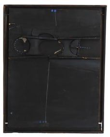 David Manzur Londoño (Born 1929) Columbian, Mixed Media, Three Dimensional Assemblage on Wood