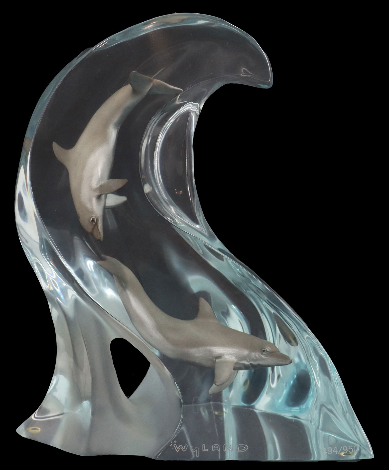 Robert Wyland (Born 1956) Limited Edition Lucite Sculpture (1 of 19)