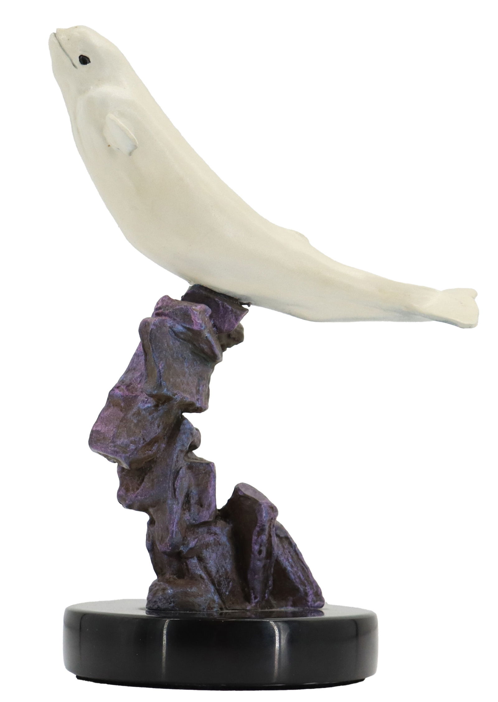 Robert Wyland (Born 1956) American, Bronze Beluga AP Sculpture (1 of 17)