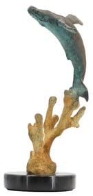 Robert Wyland (Born 1956) American, Bronze Humpback Whale AP Sculpture