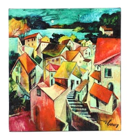 Jonas Gerard (1941-2020) Moroccan/American, Acrylic on Canvas