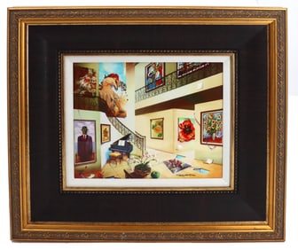 Orlando Rafael Quevedo (Born 1970) Cuban, Digital Print on Aluminum