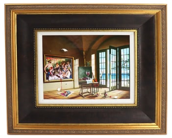 Orlando Rafael Quevedo (Born 1970) Cuban, Digital Print on Aluminum