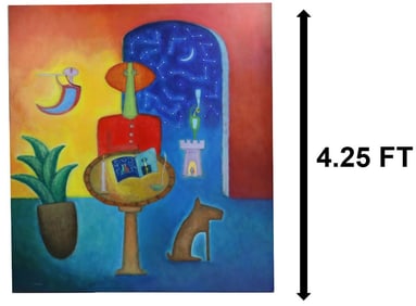 Ivan Rojas (Born 1965) Venezuelan, Acrylic on Canvas