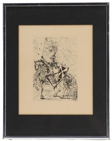 Salvador Dalí (1904-1989) Spanish, Etching