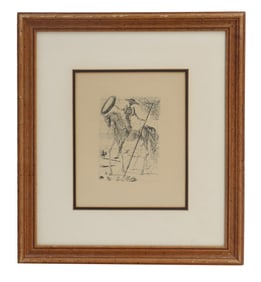 Salvador Dalí (1904-1989) Spain, Restrike Etching