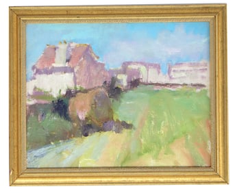 Philip Salvato, 20th/21st Century American, Oil on Board Painting