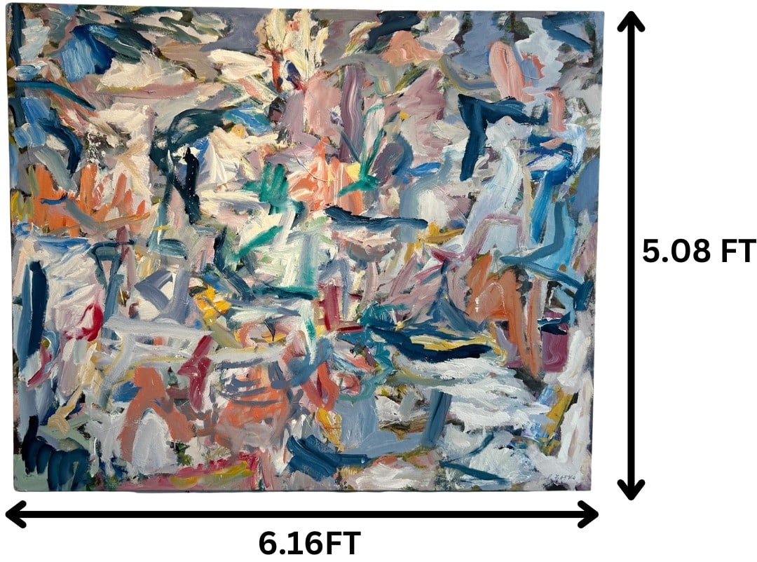 Jozef Batko (20th/21st Century) Slovakia/America, Abstract Acrylics on Canvas "Beauty will Save the (1 of 12)