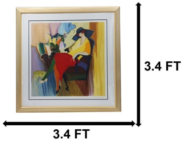 Itzchak Tarkay (1935-2012) Israeli, Signed and Numbered Lithograph