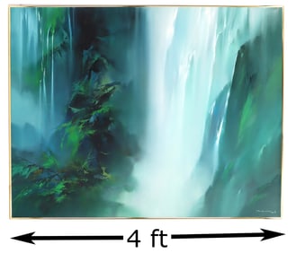 Thomas Leung (Born 1958) Hong Kong, Oil on Canvas