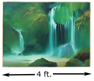 Thomas Leung (Born 1958) Hong Kong, Oil on Canvas