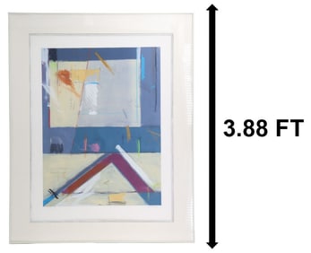 Abstract Lithograph, "Builder 14"