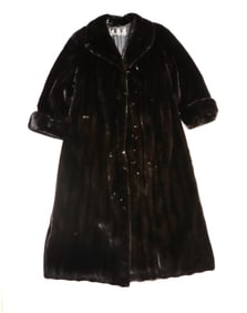 Birger Christensen for Saks Fifth Avenue Full Length Sable Mink Coat