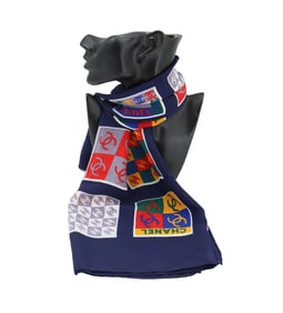 Vintage Chanel Silk Scarf