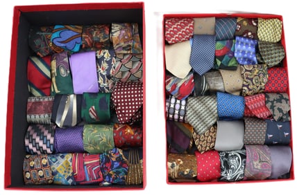 (52) Vintage Silk Ties