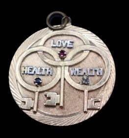 Marked 14k Gold Pendant - Gross 11.8 g.