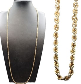 Marked 14k Gold Chain - Gross 7.4 g.