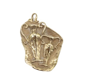 Marked 14k Gold Pendant - Gross 5.7 g.