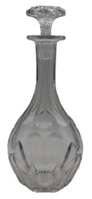 Signed Baccarat Crystal Decanter