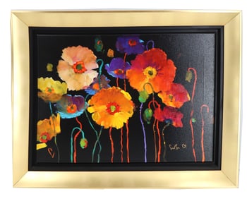 Simon Bull (Born 1958) English, Embellished Giclee