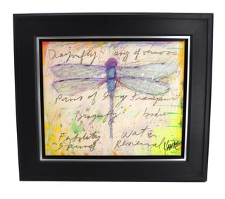 Tim Yanke (Born 1962) American, Artist's Proof Embellished Giclee on Canvas