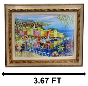 Duaiv (Born 1952) French, Embellished Giclee