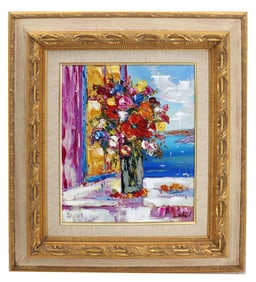 Duaiv (Born 1952) French, Embellished Giclee