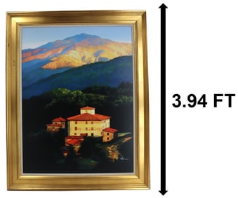 Signed Johnson, Embellished Giclee