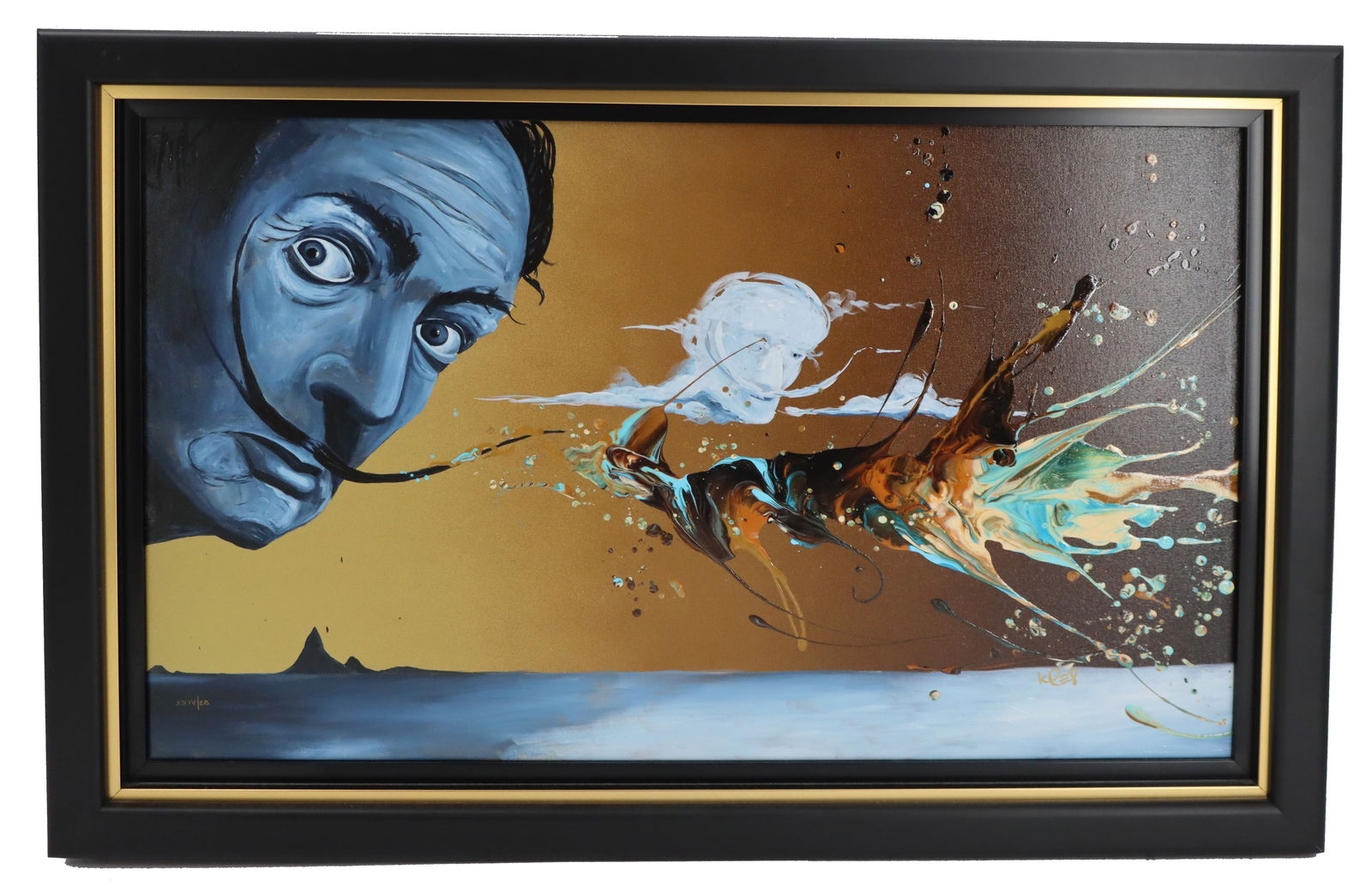 Kevin "Kre8"?Vigil (Born 1980) German, Embellished Giclee (1 of 15)