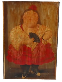 After Fernando Botero (1932-2023) Columbian, Canvas Print