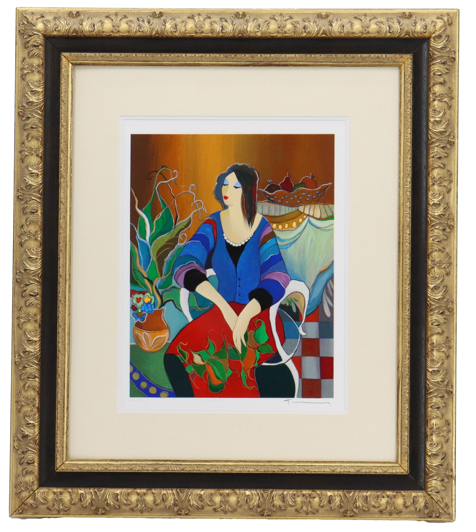 Itzchak Tarkay (1935-2012) Israeli, Serigraph (1 of 16)