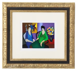 Itzchak Tarkay (1935-2012) Israeli, Serigraph