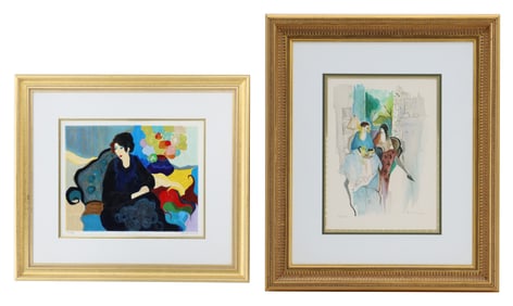 (2) Itzchak Tarkay (1935-2012) Israeli, Lithographs and (1) Book