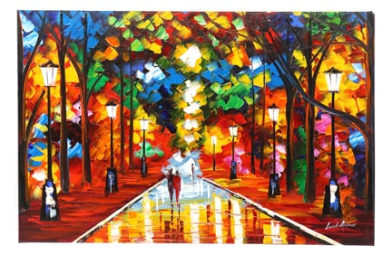 Leonid Afremov (1955-2019) Belarusian/Israeli, Embellished Giclee