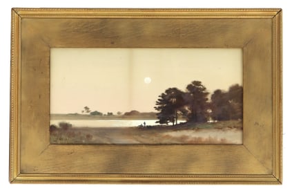 James Henry Moser (1854-1913) American, Watercolor