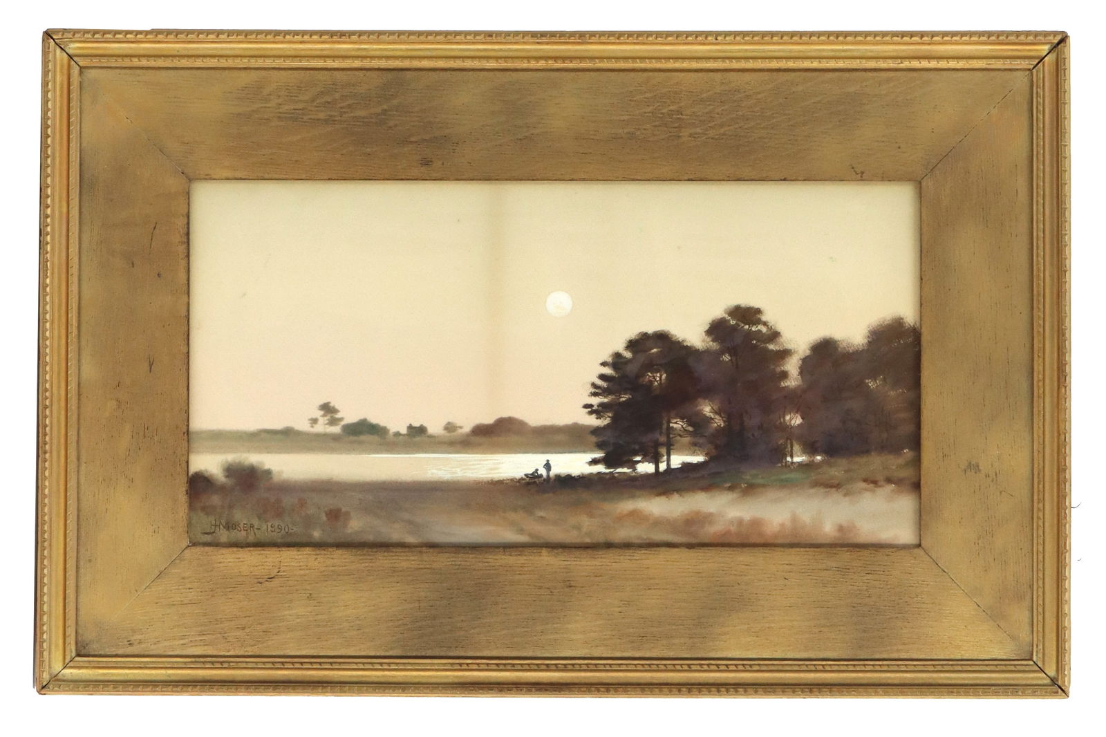 James Henry Moser (1854-1913) American, Watercolor (1 of 12)